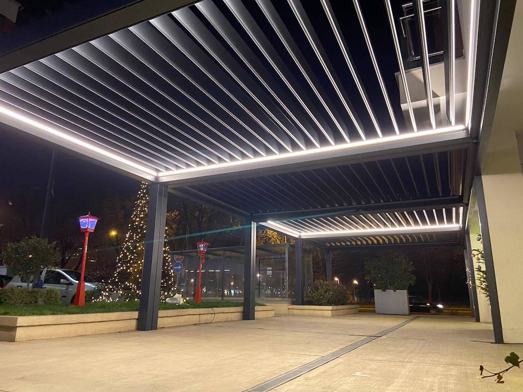 Pergole sa led rasvetom